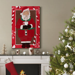 Cozy Cocoa Christmas Collection B Premium Gallery Wrapped Canvas - Ready to Hang