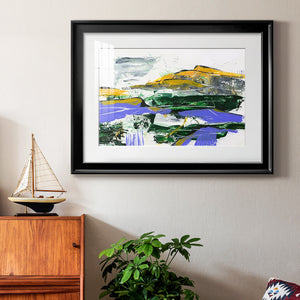 Silent Mountain VI - Modern Framed Art Print