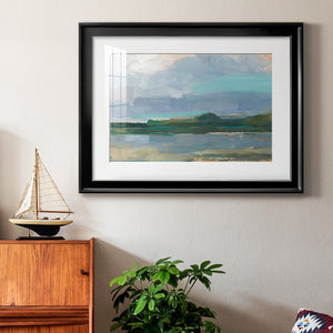 Twilight Vista Study I - Modern Framed Art Print