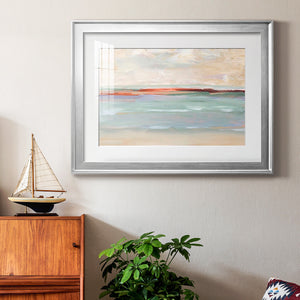 Sienna Horizon I - Modern Framed Art Print