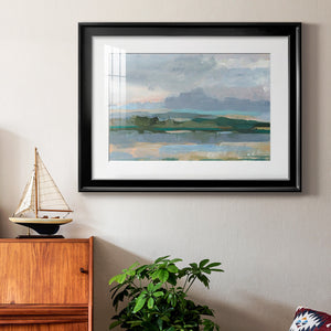 Twilight Vista Study II - Modern Framed Art Print