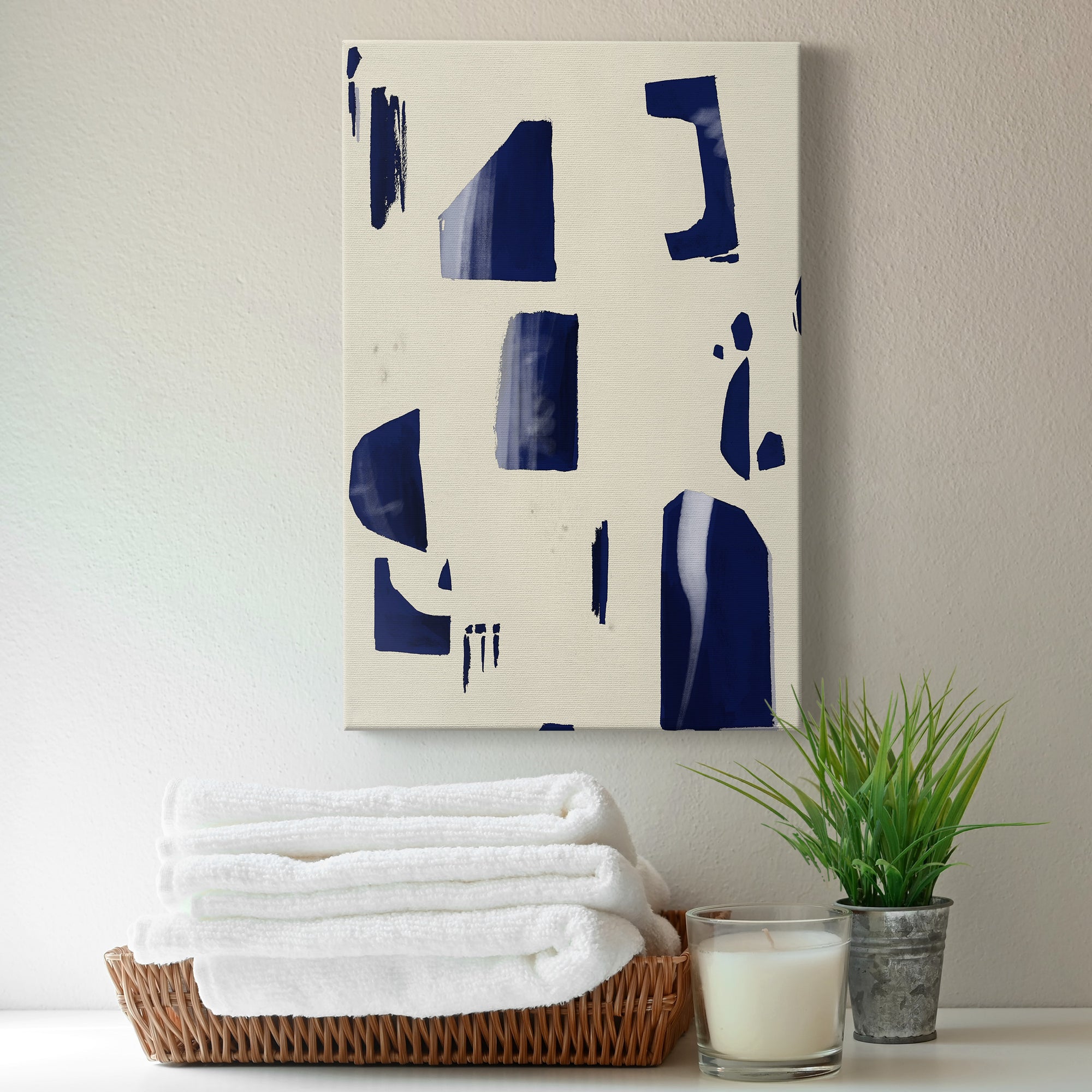 Fragment Abstraction I Premium Gallery Wrapped Canvas - Ready to Hang