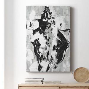 Ocean Inkblot I Premium Gallery Wrapped Canvas - Ready to Hang