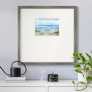 Seaside Escape Premium Framed Print Double Matboard
