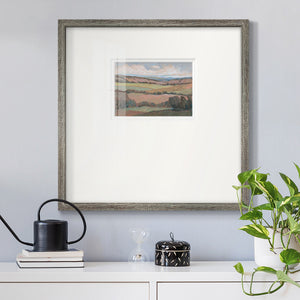 Hilly Countryside II Premium Framed Print Double Matboard