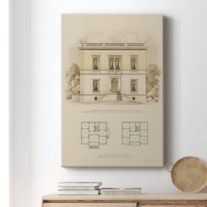 Estate and Plan V - Canvas Art Print