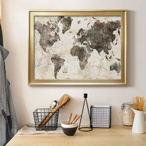 Terra Nova - Modern Framed Canvas Print