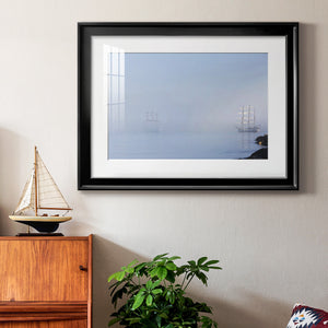 In the Mist - Modern Framed Art Print