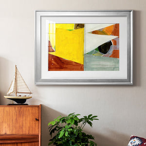 Jigsaw 3 - Modern Framed Art Print