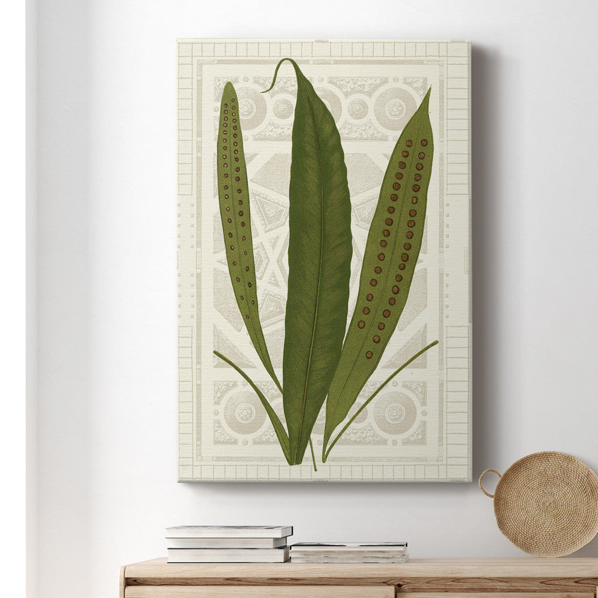 Garden Ferns VI Premium Gallery Wrapped Canvas - Ready to Hang