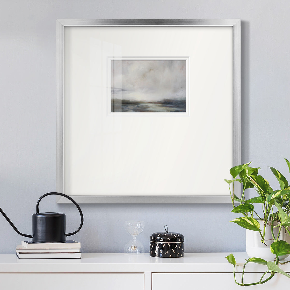 Light Effects VII V1 Premium Framed Print Double Matboard