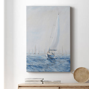 Sailing Upwind I - Canvas Art Print