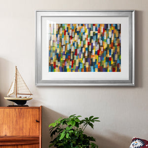 Confetti II - Modern Framed Art Print