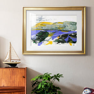 Silent Mountain IV - Modern Framed Art Print