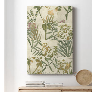 Garden Grid II Premium Gallery Wrapped Canvas - Ready to Hang