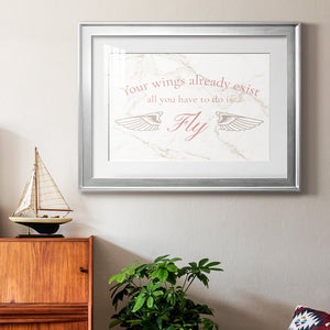 Wings Exist Premium Framed Print - Ready to Hang