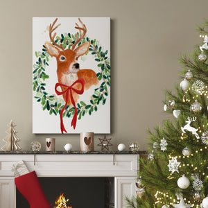 Woodland Holiday Collection B - Gallery Wrapped Canvas
