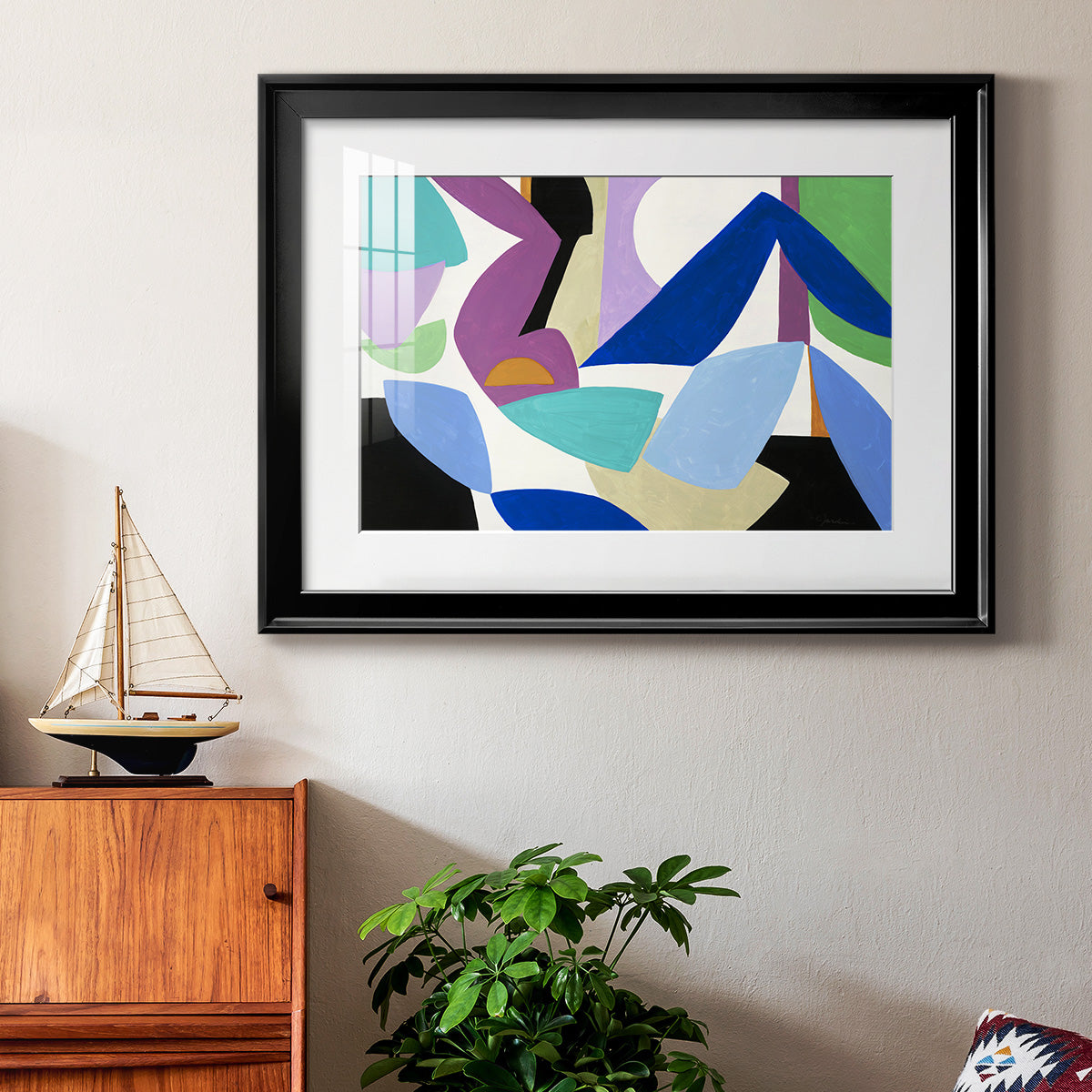 Ode to Matisse I Premium Framed Print - Ready to Hang