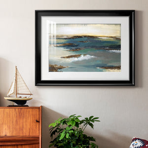Coastal Bluffs Premium Framed Print - Ready to Hang