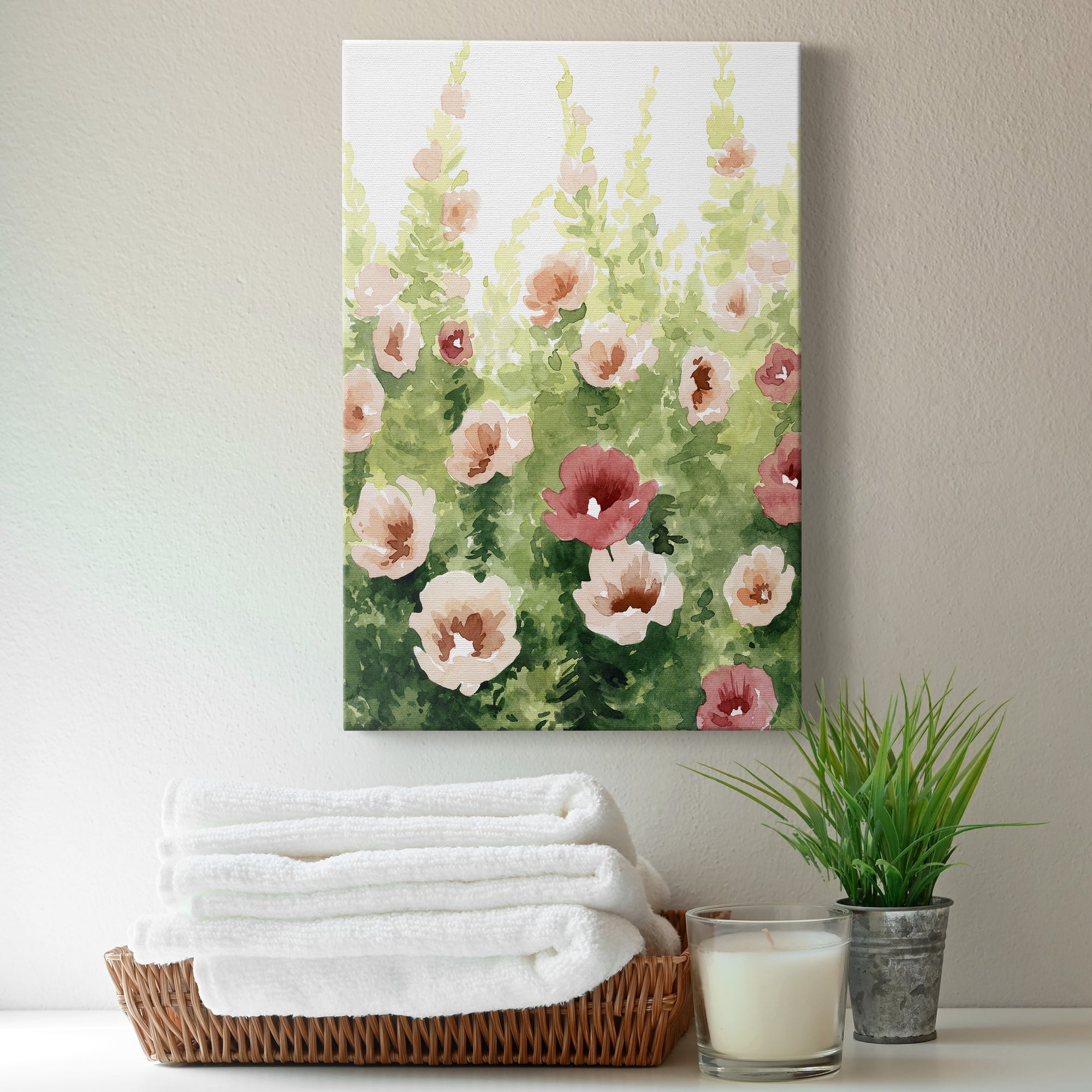 Sunlit Flora II Premium Gallery Wrapped Canvas - Ready to Hang