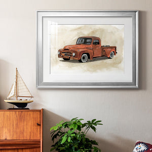 Pickup IV - Modern Framed Art Print