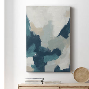 Brushy Blues II - Canvas Art Print