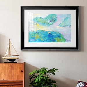 Smooth Sailing in the Heartland - Modern Framed Art Print