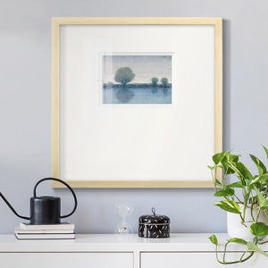 Afternoon Reflection I Premium Framed Print Double Matboard