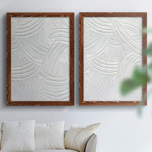Sandstone Grooves I - Premium Framed Canvas 2 Piece Set - Ready to Hang
