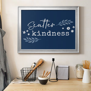 Kindness - Modern Framed Canvas Print