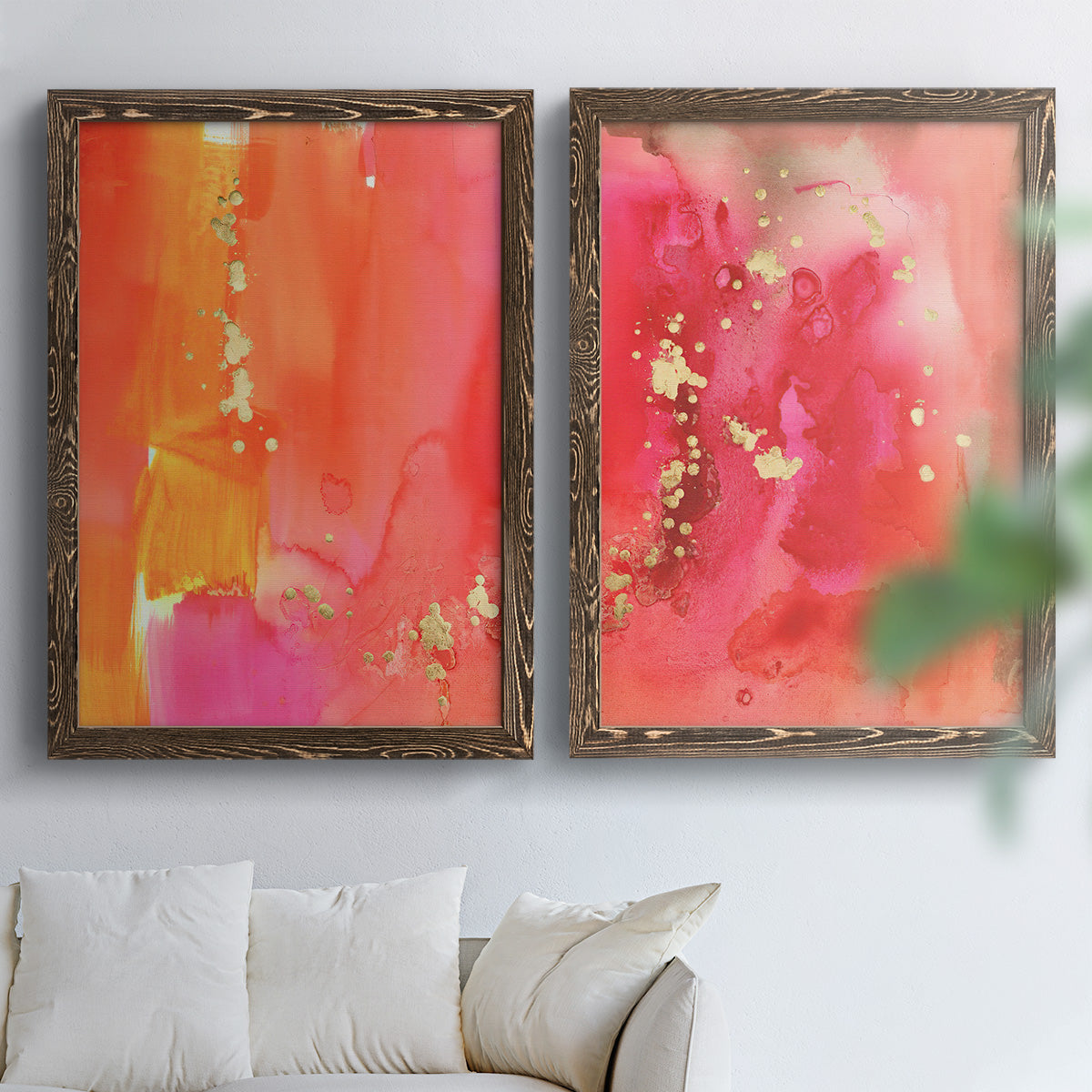 Mythological III - Premium Framed Canvas 2 Piece Set - Ready to Hang