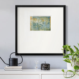 Floating Ferns- Premium Framed Print Double Matboard