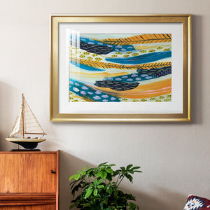 Feathery III - Modern Framed Art Print