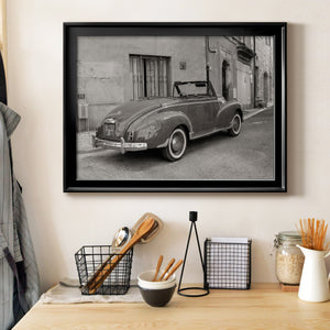 Classic Automobile - Modern Framed Canvas Print