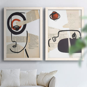 Faces of A Century I - Barnwood Framed Canvas Set