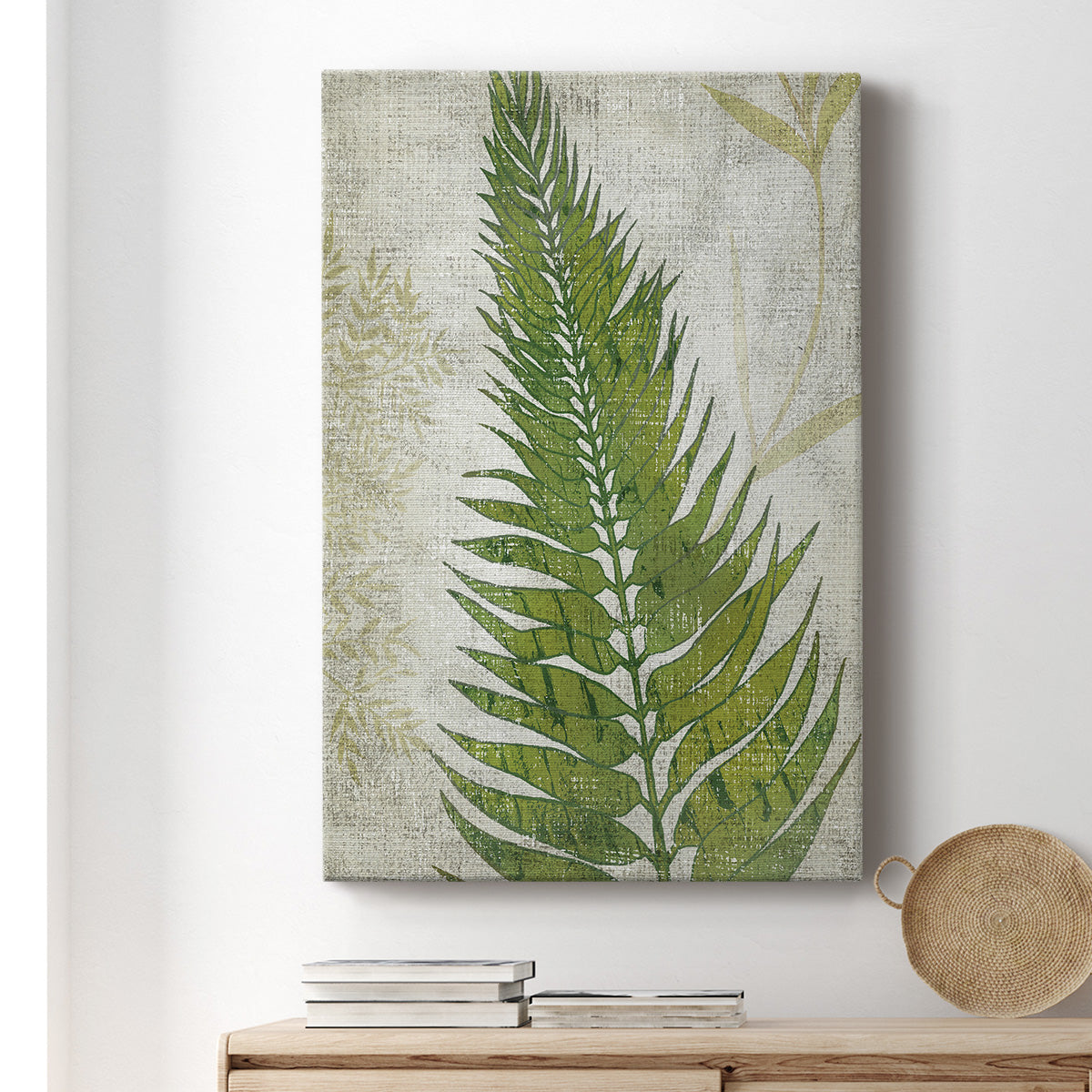 Frond II Premium Gallery Wrapped Canvas - Ready to Hang