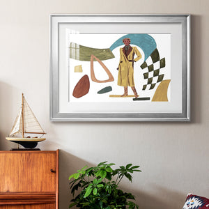 Vintage Vibes III - Modern Framed Art Print