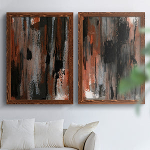 Loft Pastel VII - Barnwood Framed Canvas Set