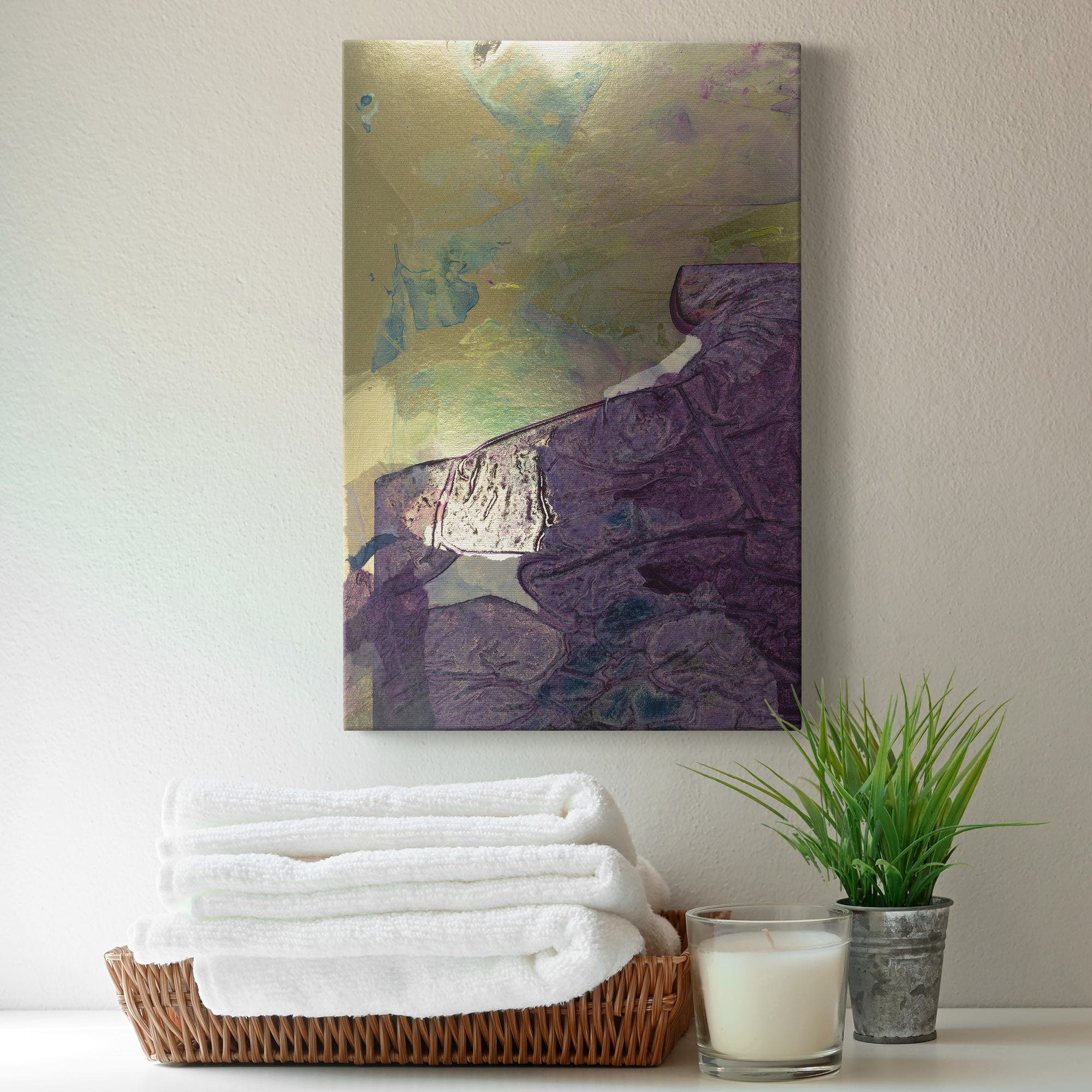 Monet's Landscape IV Premium Gallery Wrapped Canvas - Ready to Hang