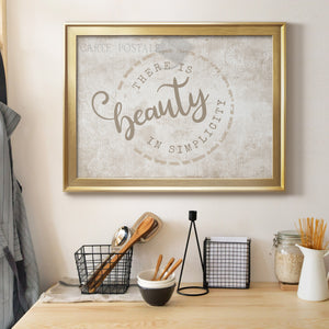 Beauty in Simplicity Premium Classic Framed Canvas - Ready to Hang