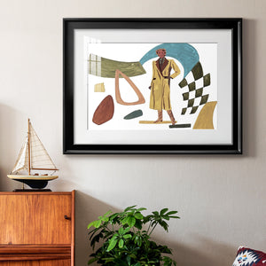 Vintage Vibes III - Modern Framed Art Print