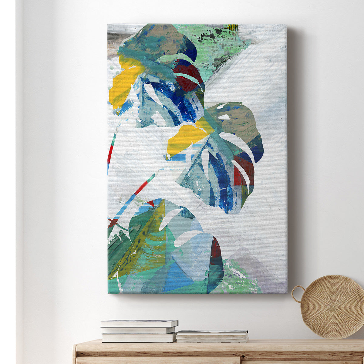 Monstera X Premium Gallery Wrapped Canvas - Ready to Hang
