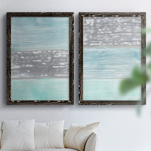 Hydrusphere I - Barnwood Framed Canvas Set