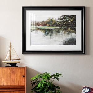 Upon Reflection - Modern Framed Art Print