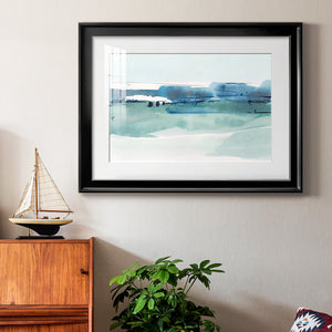 Ultramarine Vista I - Modern Framed Art Print
