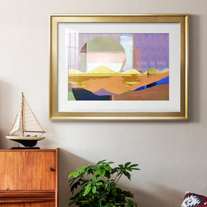 Pink Paint - Modern Framed Art Print