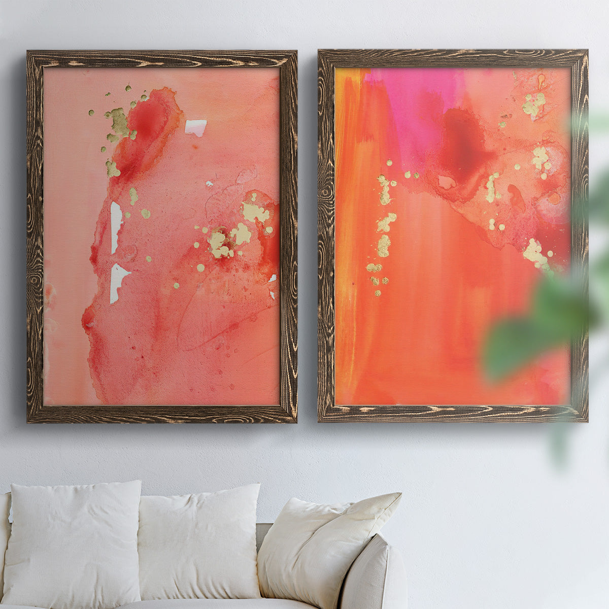 Mythological I - Premium Framed Canvas 2 Piece Set - Ready to Hang