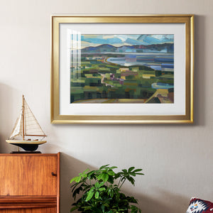 View From Goose Park - Modern Framed Art Print