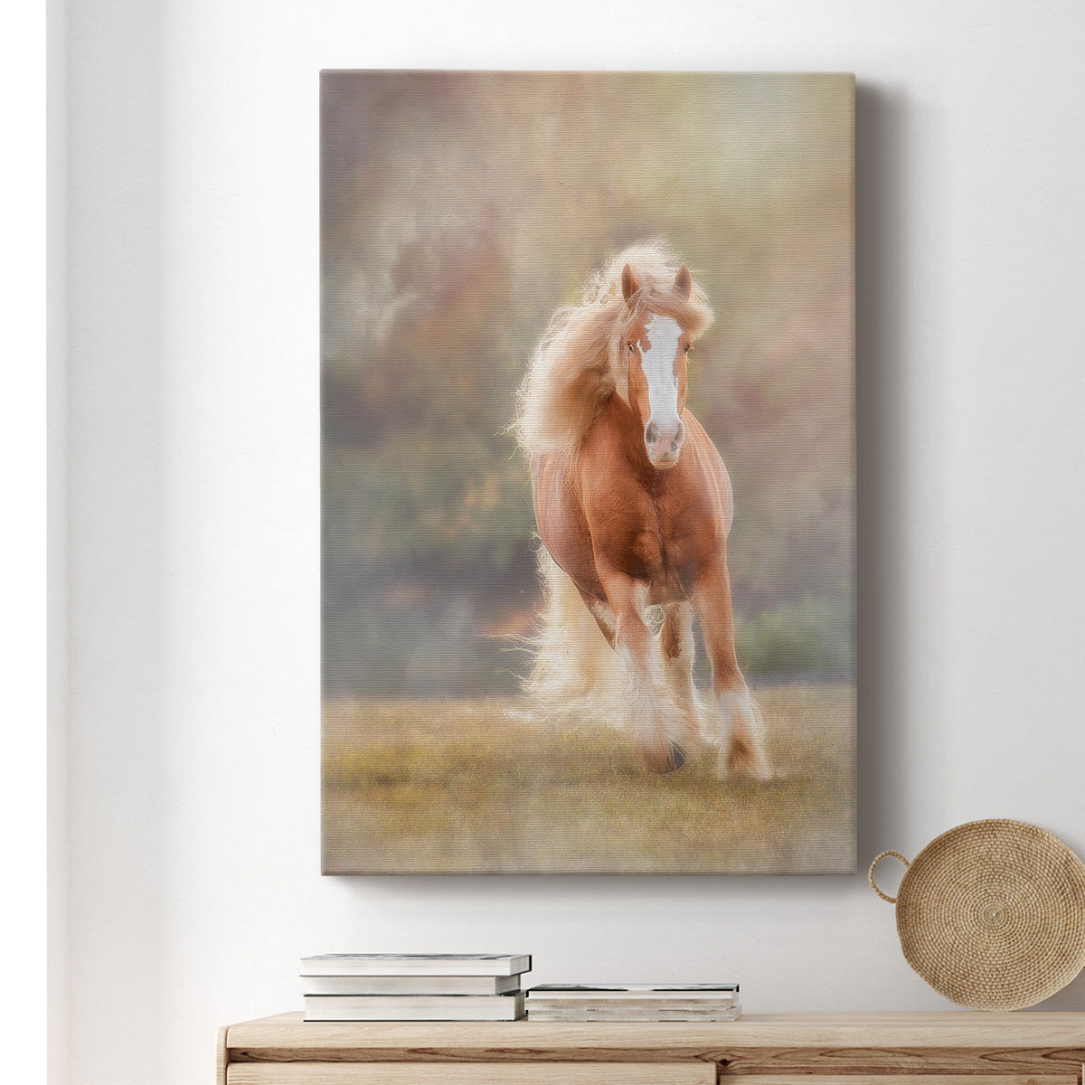 Horse Motion VII Premium Gallery Wrapped Canvas - Ready to Hang