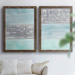 Hydrusphere I - Barnwood Framed Canvas Set